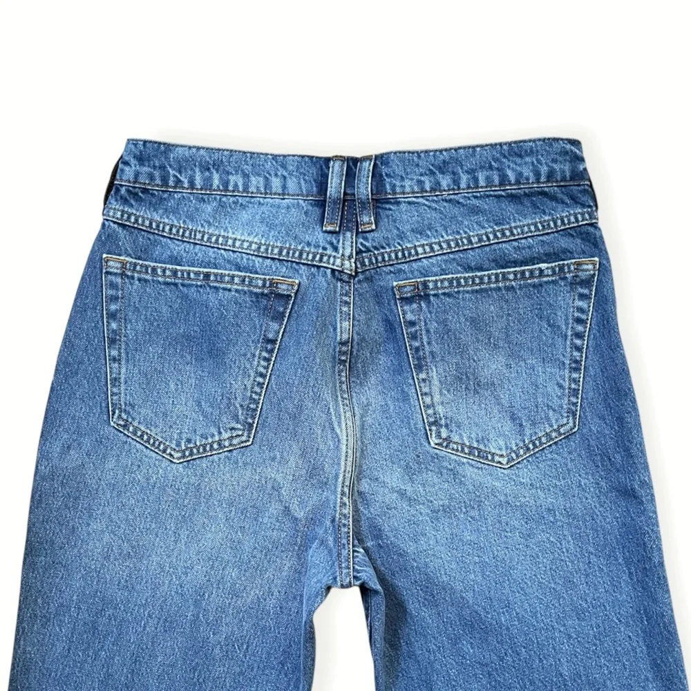 FRAME Le High 'N' Tight Faded High-Rise Tapered Jeans, 28” - Picture 10 of 13